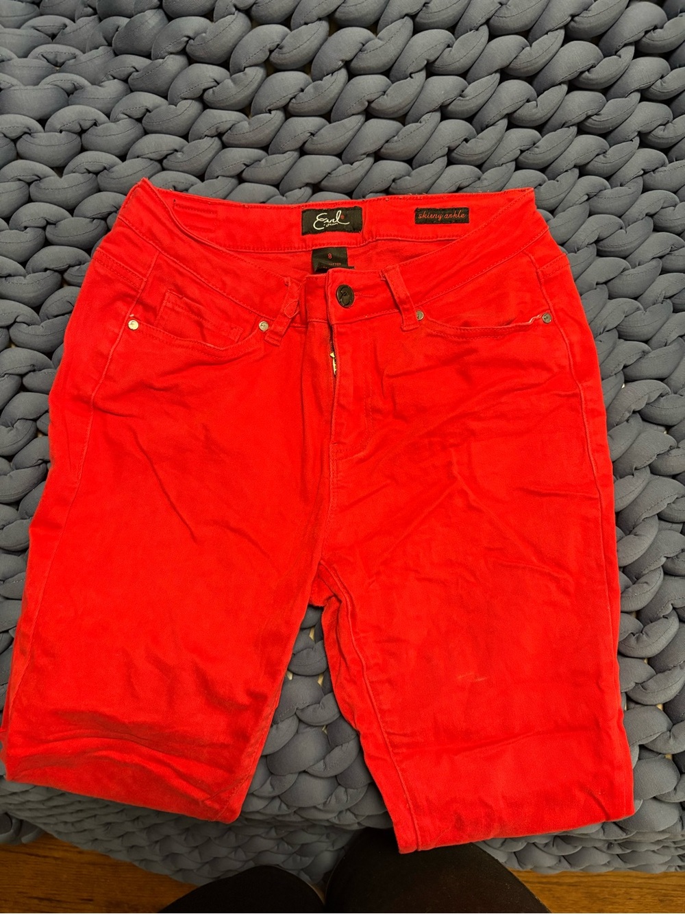 Red Woman’s Casual Jeans